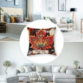 thumbnail image 5 of nygtbtfer Autumn Decorative Throw Pillow Covers Orange Plaid Pumpkin/ Cushion Covers Pillowcase ,Set of 2, 5 of 7