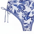 thumbnail image 5 of Levmjia Women's One Piece Swimsuit Fashion Print High Waisted Elegant Tummy Control Bathing Suit With Pads Slim Fit Beach Vacation Swimming Pool, 5 of 5