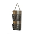 thumbnail image 1 of CheungsRattan 4673 2 Tier Metal Mail Shelf with Wall File Pocket, 1 of 3