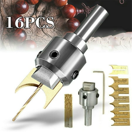 

CHMORA Pattern Wooden Bead Maker Beads Drill Bit Milling Cutter Set Tool Kit New