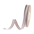 thumbnail image 2 of yuksok Grosgrain Ribbon Gift Wrapping Ribbon for Headband Handmade Craft Bow Making White, 2 of 9