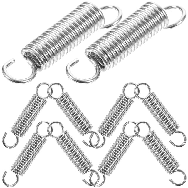 HOOWIFFY 10ensemble Ressort Compressé Argent Acier Inoxydable pour Techniciens et Entretien Expérimentés