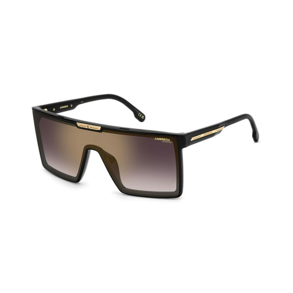 Carrera - VICTORY C 07/S, Shield ECO POLYAMIDE men BLACK/GOLD ON BURGUNDY SHADED