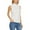 White, variant on Womens Tops Women Sleeveless Neck For Women Sweater Knit Turtleneck Soft Basic Vest Tank Lightweight