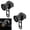2Pcs-Black, variant on Electric Bike Horn with Quick Trigger Grip Up to 120 db Safety Alert and Rechargeable, Portable Bike Accessory for Handlebars Ebike Scooter Horn, Safety Within Grip