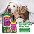 thumbnail image 1 of LINMOUA Pet Care Drops To Ease Pain And Discomfort In Cats And Dogs, General Pet Care Solution 180ml, 1 of 9