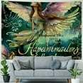 thumbnail image 4 of Orinice Angels Wings Tapestry Wall Hanging Unique Style for Home Wall Decor Art Living Room Bedroom Apartment Farmhouse Dorm 50x40inch, 4 of 6