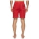 thumbnail image 3 of Traje de baño Nautica para hombre, estándar, liso, de secado rápido, rojo, 3 of 4
