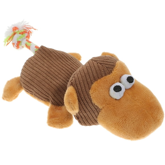 Pet Dog Mording Playthings Plush Monkey Dog Juguetes Biting Toys Monkey Toys