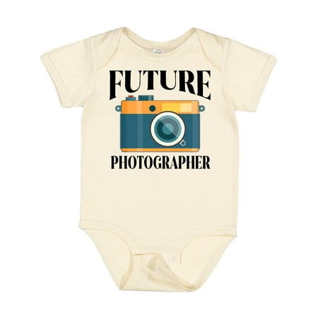 

Inktastic Future Photographer Cute Camera Gift Baby Boy or Baby Girl Bodysuit