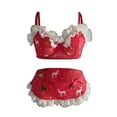 thumbnail image 2 of Sous-vêtements en Chiffon pour Femmes Lingerie de Jeu de Rôle Aguichant Ensemble Deux Pièces, 2 of 8