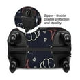 thumbnail image 4 of Balery Luggage Cover Thanksgiving Seamless Pattern Print Suitcase Covers for Luggage Elastic Washable Suitcase Protector Fits 18-32 Inch Luggage-X-Large, 4 of 9