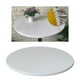 thumbnail image 4 of Mantel redondo impermeable Sunnimix de poliéster blanco, 4 of 8