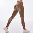 thumbnail image 2 of DAFEI Womens Solid Color Pocket Straight Tube Loose Stretch Yoga Pants Color Contrast Solid Pants, 2 of 4