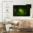 thumbnail image 5 of Elephant Stock Fairyland Forest Wall Art - Horizontal Canvas Wall Art - Living Room Wall Decor - Nature Canvas - Black And Brown Decor - 12" x 8", 5 of 8