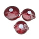 thumbnail image 5 of Juego de 3 mini ollas esmaltadas para cocina casera, ollas resistentes y profundas, electrodomésticos para cocinar, cazuela, olla pequeña esmaltada rojo, 5 of 9