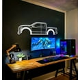 thumbnail image 3 of LaModaHome 2017 F-150 Raptor 2nd Gen Metal Silhouette Wall Art, 3 of 5