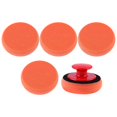 thumbnail image 1 of 6 Pcs Car Body Polishing Pad Sponge with Handle Car Waxing Sponge Hand Tools, 1 of 3