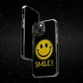 thumbnail image 6 of DistinctInk Clear Case for Apple iPhone 14 Pro MAX (6.7" Screen) - Smile Increases Face Value, 6 of 9