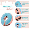 thumbnail image 6 of Miaocao Supet Inflatable Dog Cone Collar Alternative After Surgery, Doggie Neck Donut Collar Recovery ECollar for Post Surgery, Soft Dog Cone for Small Medium Puppies Cats, 6 of 6