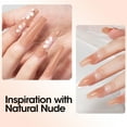 thumbnail image 6 of Gellen Poly Gel Nail Extension Gel, 60g Natural Nude Builder Nail Gel Long Lasting Trendy Nail Art Design for Salon Manicure Beginner Easy DIY, 6 of 9