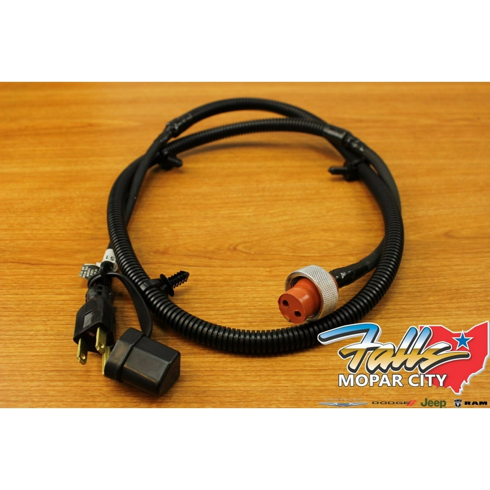 20042010 Dodge Ram 2500 3500 Diesel Engine Block Heater Cord Mopar OEM