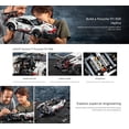 thumbnail image 3 of Juguete de construcción LEGO Technic Porsche 911 RSR 42096 1580 piezas, 3 of 8