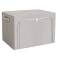 thumbnail image 4 of Caja de almacenamiento de tela Oxford, caja de almacenamiento plegable para el hogar, caja de tela con estante de acero, caja de almacenamiento de ropa y pantalones, 4 of 5