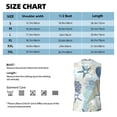 thumbnail image 6 of Bingfone Algae Corals and Seashells Pattern Men's Tank Tops Workout Sleeveless Tee Shirts Running Beach Tanks for Men-Medium, 6 of 8