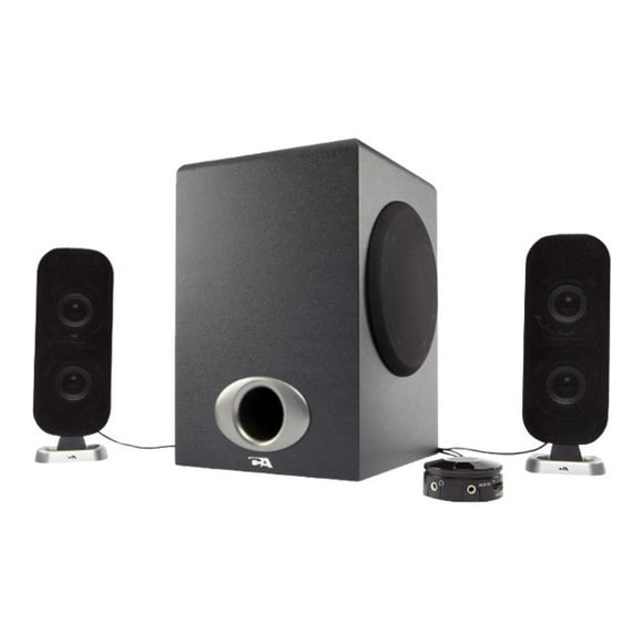 Cyber Acoustics CA-3810 - Speaker system - for PC - 38 Watt (total)