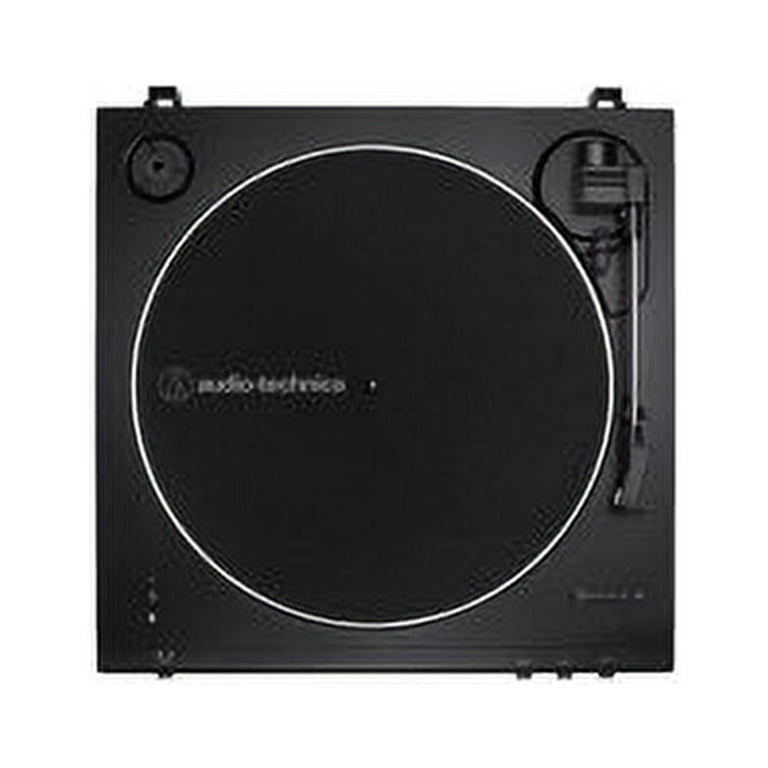 Audio Technica AT LP60XBT Bluetooth Fully Automatic Stereo Turntable Red with Record Cleaner Kit