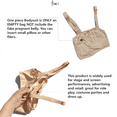 thumbnail image 3 of BIMEI Fake Pregnancy Belly Bodysuit Fake Belly Costumes (Not included the fake pregnant belly) Back wrap-around type Beige S, 3 of 6