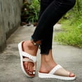 thumbnail image 4 of Sandalias planas de nuevo estilo, zapatos de playa de verano cómodos para mujer con suelas ergonómicas, chanclas Wmkox8yii ytu9143, 4 of 7