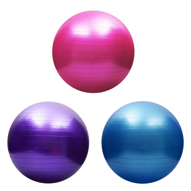 Exercise Ball for Yoga Balance Stability Fitness Pilates Birthing Therapy O... 