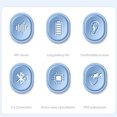 thumbnail image 4 of Auriculares Bluetooth, Auriculares inalámbricos, Auriculares Bluetooth Auriculares inalámbricos Bluetooth Auriculares de conducción Auriculares inalámbricos Bluetooth 5.3 Auriculares deportivos Máxima, 4 of 9