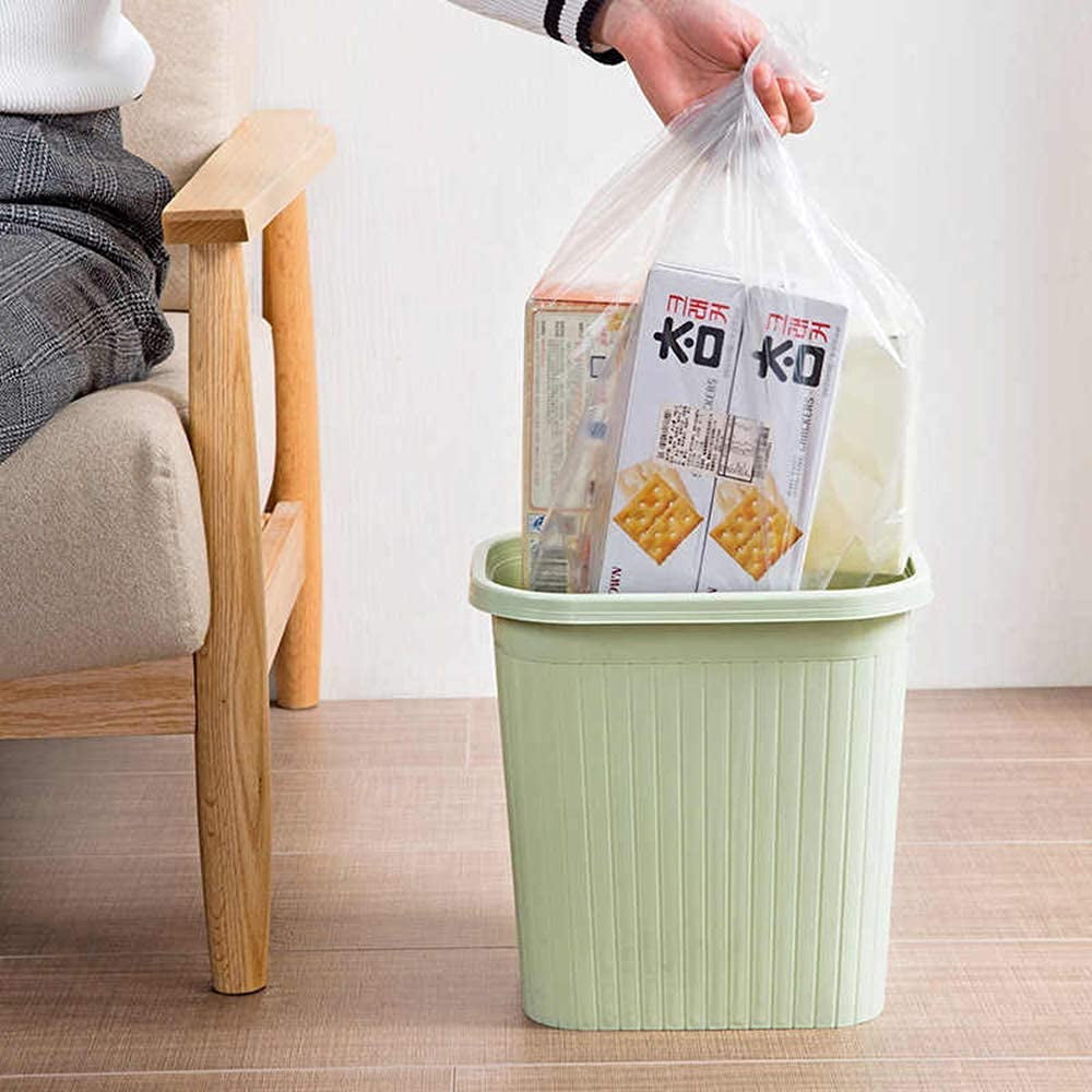 Clear Trash Can Liners, Polyethylene Leakproof Waste Bags, 1000 Count, 24 x 33 in