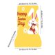 thumbnail image 3 of Easter Dining Chair Covers Chair Back Covers Removable Washable Chair Protectors For Easter Home Kitchen, 3 of 6
