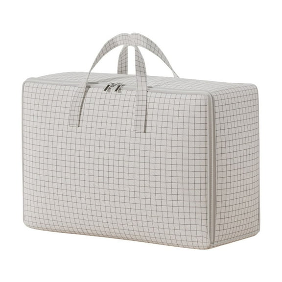 Hiroekza Extra-Large Waterproof Storage Bags - Thickened, Durable Organizers for Clothes, Quilts & More Gray