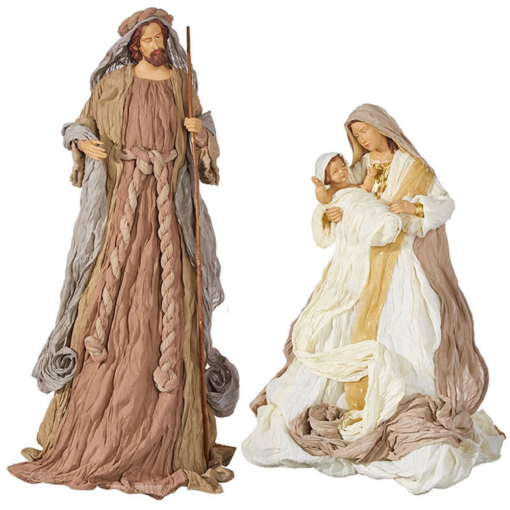 Raz Imports Tidings Of Joy 35" Holy Family, Set of 2 Figurine Walmart