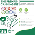 thumbnail image 3 of Canning Supplies Canning Kit Set - Premium Stainless Steel Canning Tools Boxed Set, No Rust, Dishwasher Safe, 3 of 6