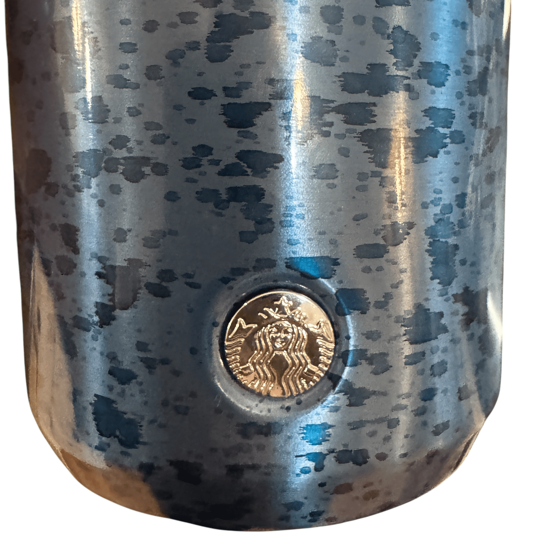 Starbucks 2024 LIMITED EDITION Blue Speckled Stainless Steel Tumbler, 20 oz  - Walmart.com