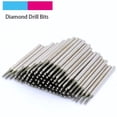 thumbnail image 5 of SENRISE Diamond Coated Glass Tile Jewellery Drill Bits Marble Drill Bits Silver 0.6mm, 5 of 5