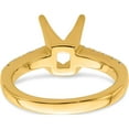 thumbnail image 5 of 14K Yellow Gold 14Ky True Origin Lab Grown Diamond Vs/Si, D E F, Semi-Mount Engagement Rin (Size 7) Made In India rm2643e-200-yld, 5 of 5