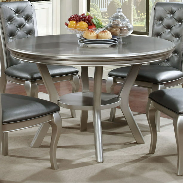 Round Dining Table, 48 Inch Dining Table Set