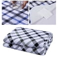 thumbnail image 3 of Almohadillas para cama Almohadillas para cama y asiento Lavables Impermeables Tapete de juego para niños mayores Mascotas Gris azul, 3 of 9