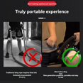 thumbnail image 5 of Workout Rope Spring Rod Portable Battle Rope Rod Exercise Equipment, 5 of 8