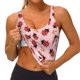 thumbnail image 3 of Fotbe Cute Ladybugs 1 Sujetador Deportivo Largo sin Aros para Mujer con Almohadillas y Soporte Medio, Transpirable y Absorbente, Camiseta Tipo Chaleco o Tank Top-X-Large, 3 of 8
