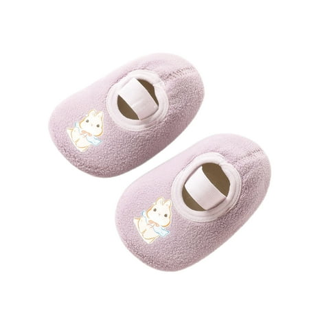 

zuwimk Toddler Girl Shoes Baby Boys Girls Squeaky Shoes Anti-Slip Soft Rubber Sole Canvas Sneakers Toddler First Walkers Purple