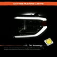 thumbnail image 4 of AKKON - Fits 2018 2019 2020 Toyota Tundra Pickup [DRL Tube Bar] LED Chrome Headlights Headlamp Pair Driver+Passenger Replacement, 4 of 7