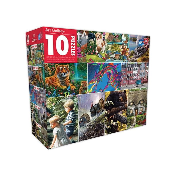 Sure-Lox Collection of 10 Deluxe Puzzles - Walmart.ca